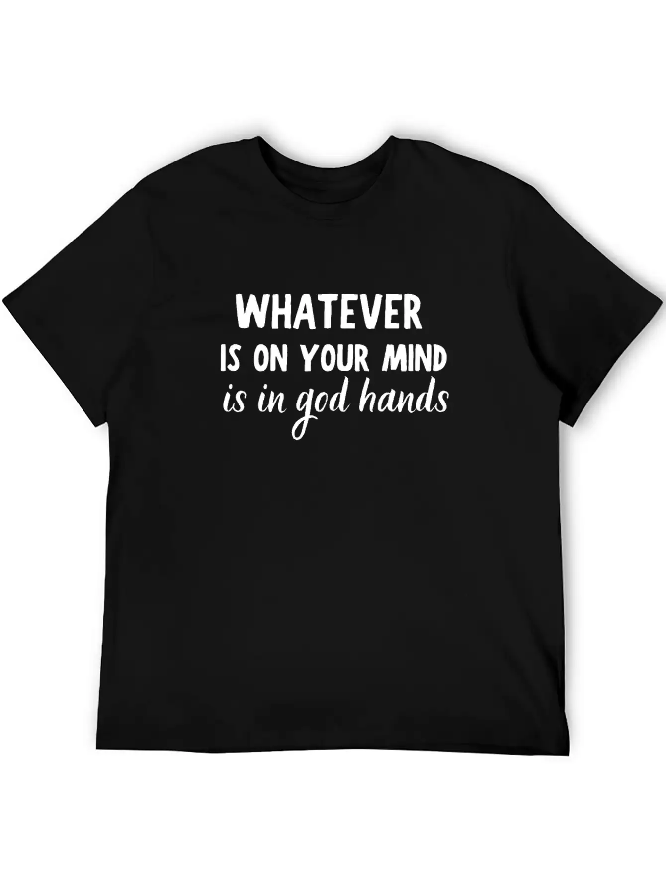 Trust In God Breathable Soft Cotton T-Shirt – Timeless Casual Look