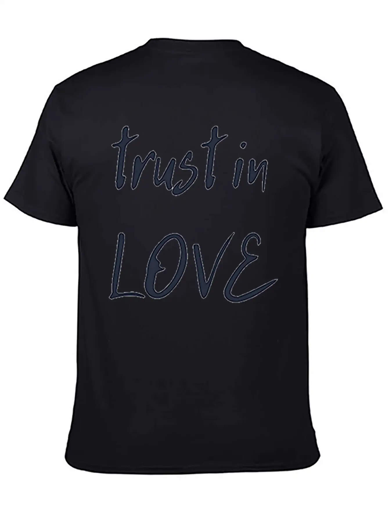 Trust In Love Timeless Short Sleeve Tee – Comfy And Minimalist Design