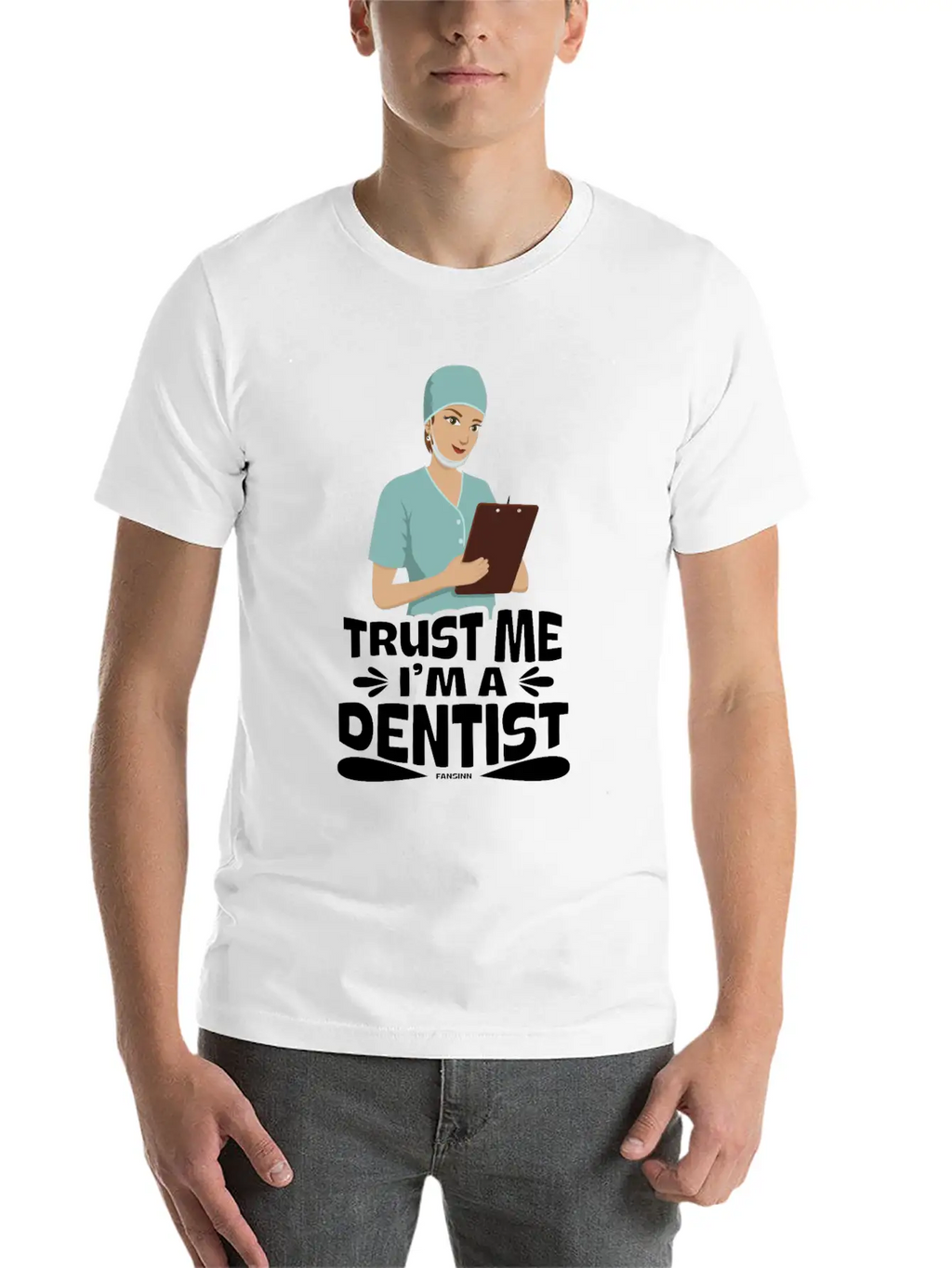 Trust Me I Am A Dentist Basic Graphic T-Shirt – Daily Comfort In Soft Cotton
