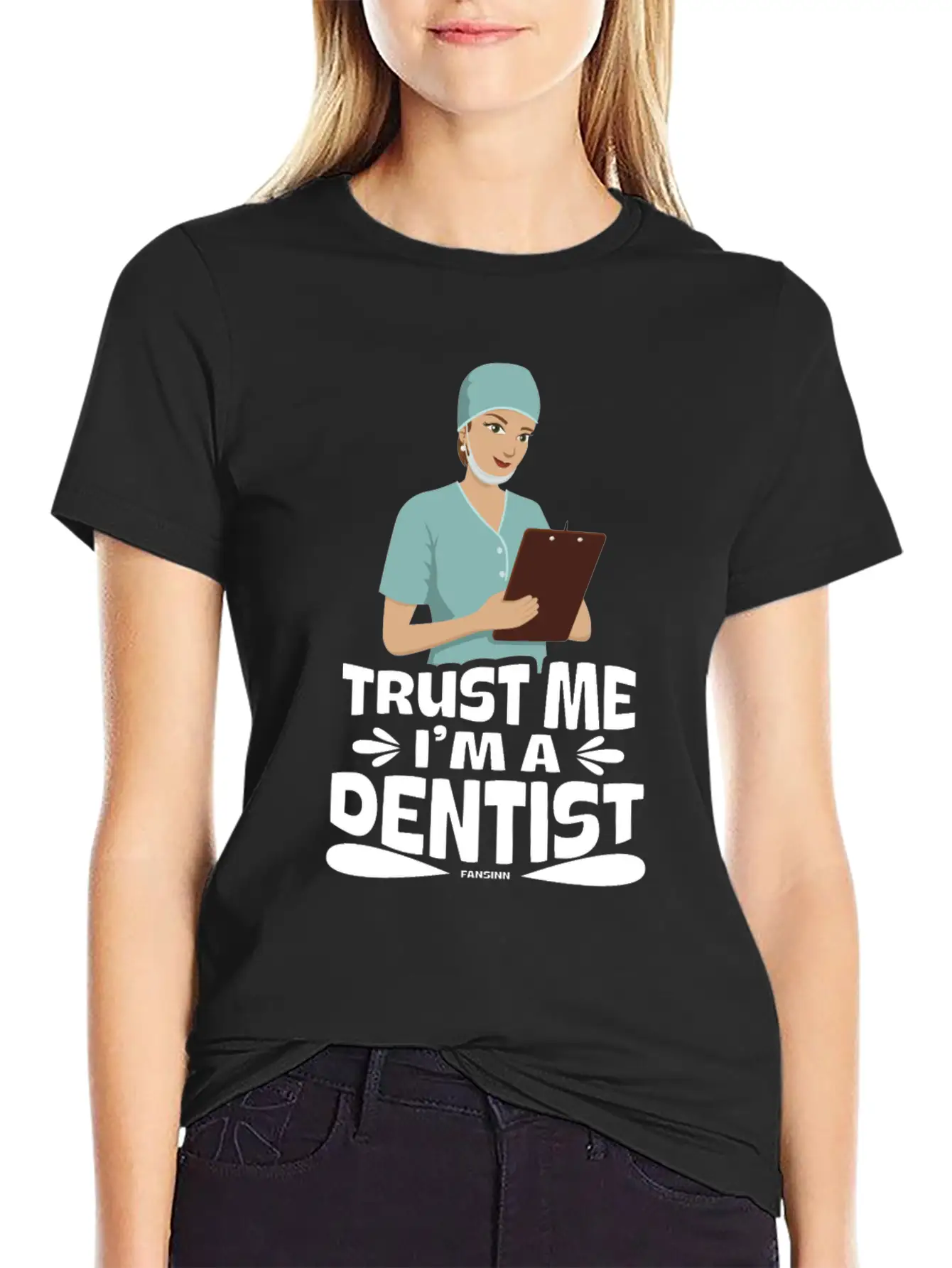 Trust Me I Am A Dentist Basic Graphic T-Shirt – Daily Comfort In Soft Cotton