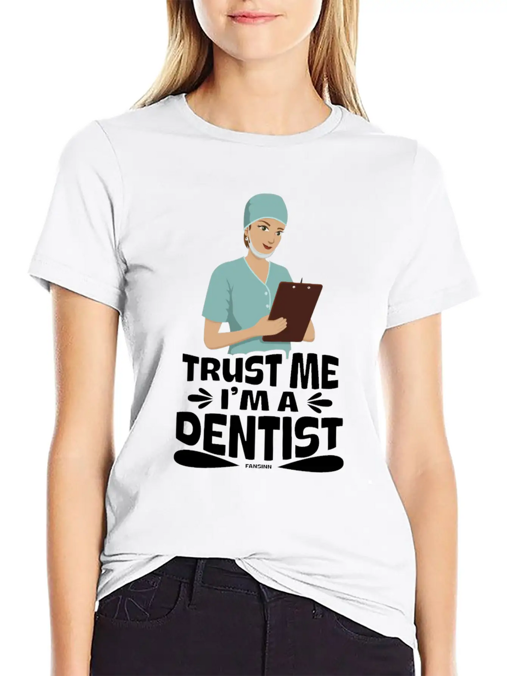 Trust Me I Am A Dentist Basic Graphic T-Shirt – Daily Comfort In Soft Cotton