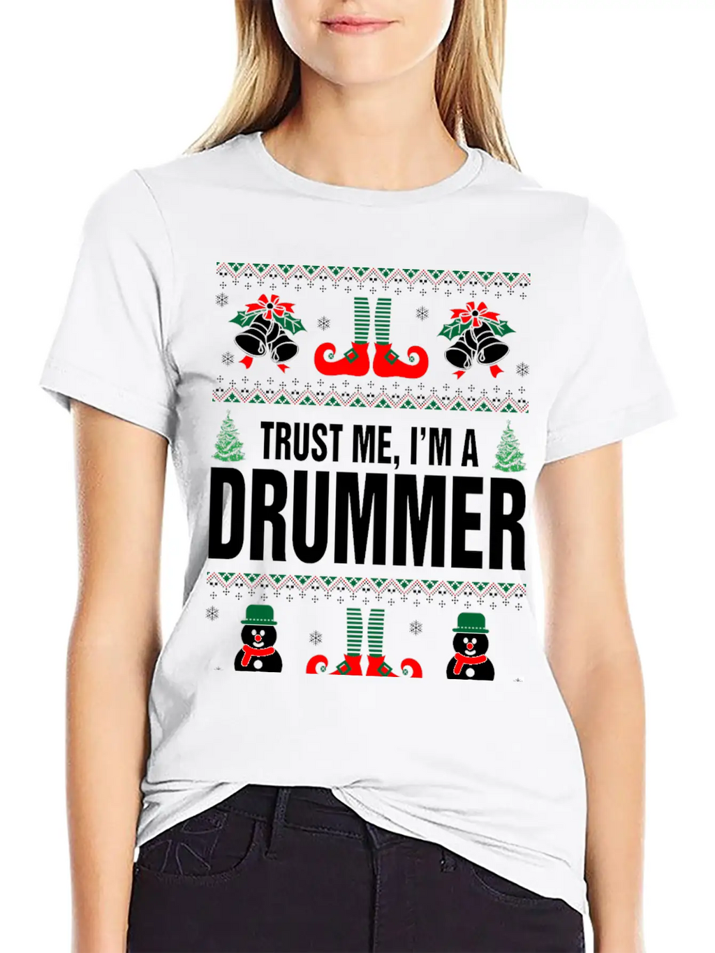 Trust Me, I'M A Drummer Stylish Everyday T-Shirt – Unisex Basic Cotton Tee