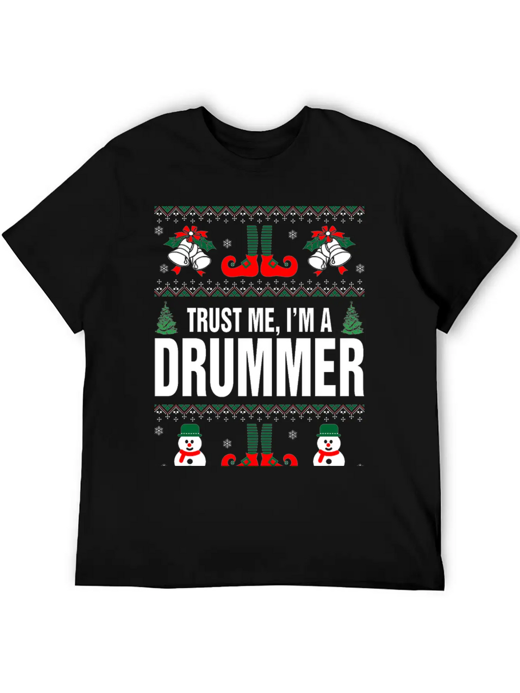 Trust Me, I'M A Drummer Stylish Everyday T-Shirt – Unisex Basic Cotton Tee