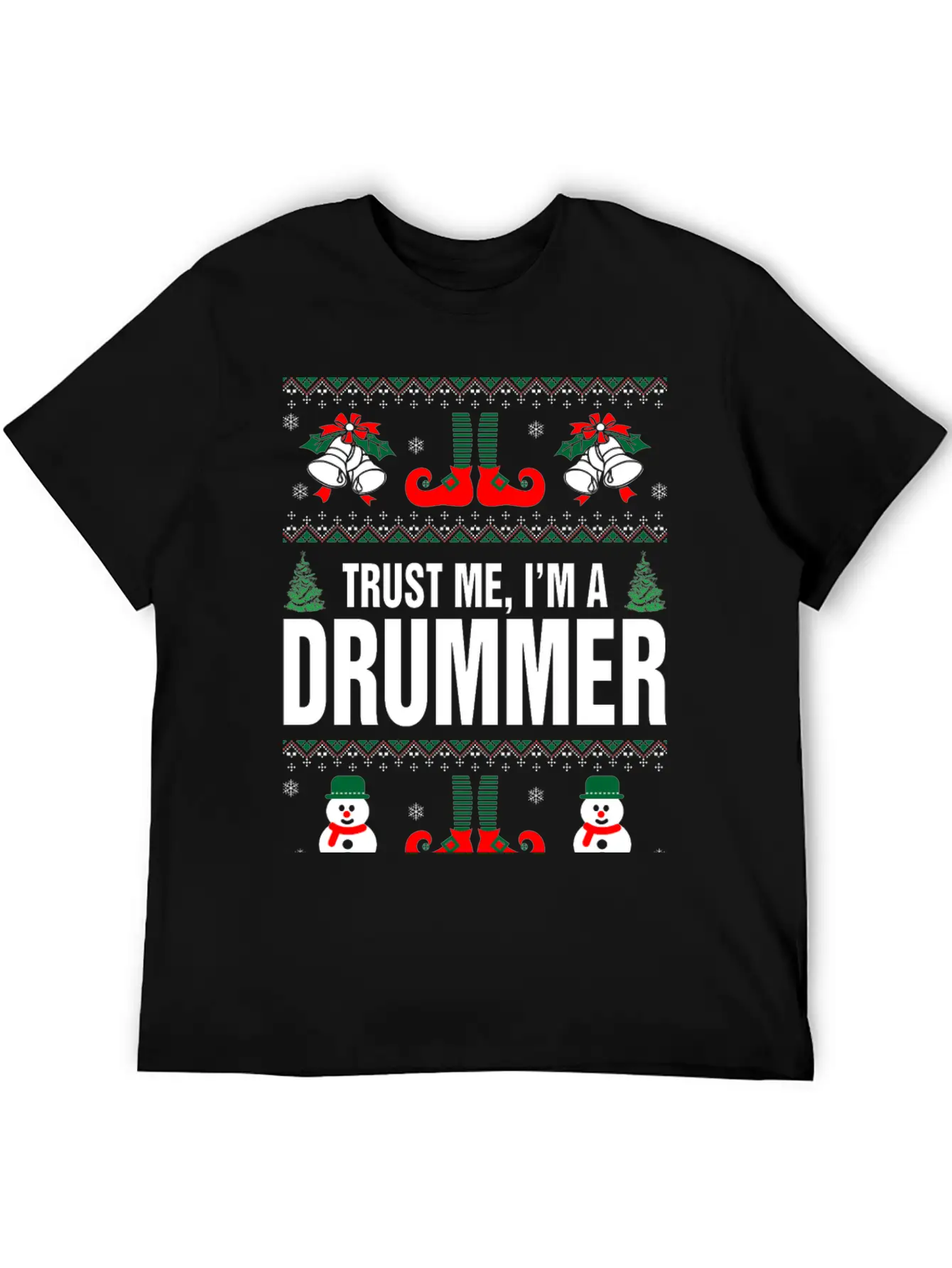 Trust Me, I'M A Drummer Stylish Everyday T-Shirt – Unisex Basic Cotton Tee