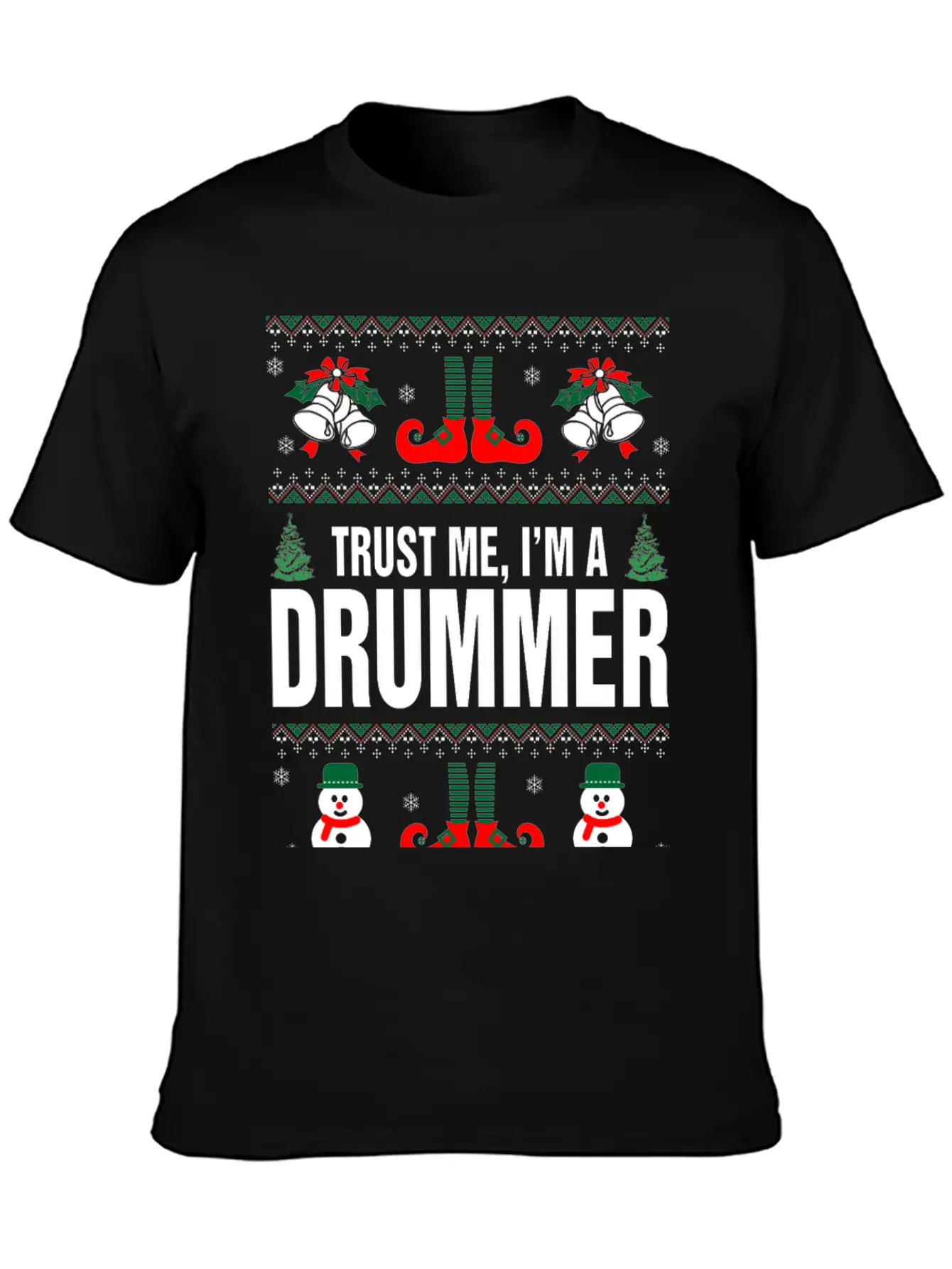 Trust Me, I'M A Drummer Stylish Everyday T-Shirt – Unisex Basic Cotton Tee