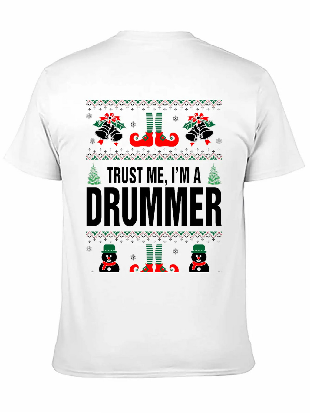 Trust Me, I'M A Drummer Stylish Everyday T-Shirt – Unisex Basic Cotton Tee