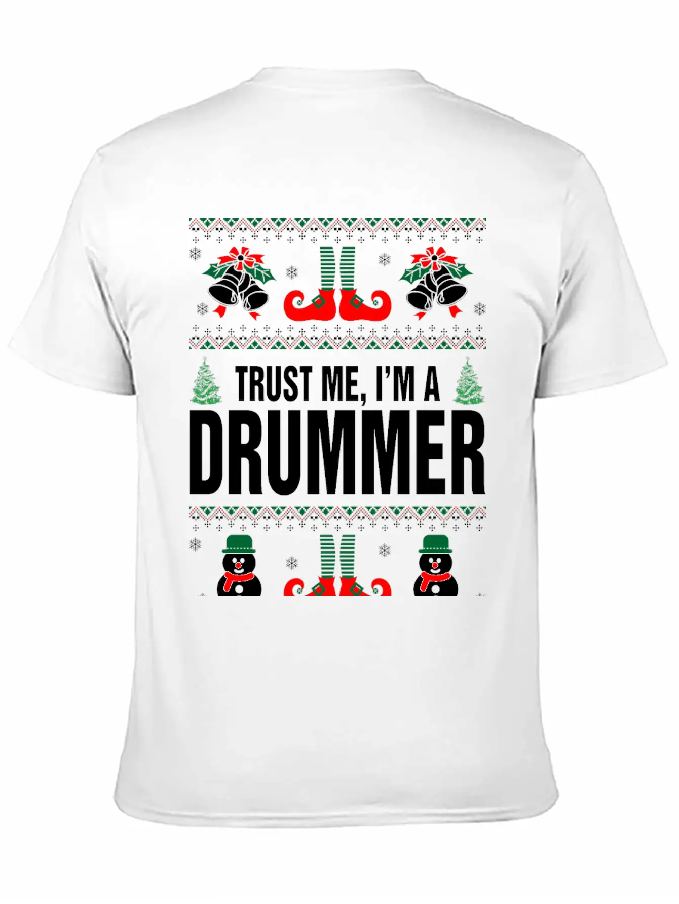 Trust Me, I'M A Drummer Stylish Everyday T-Shirt – Unisex Basic Cotton Tee