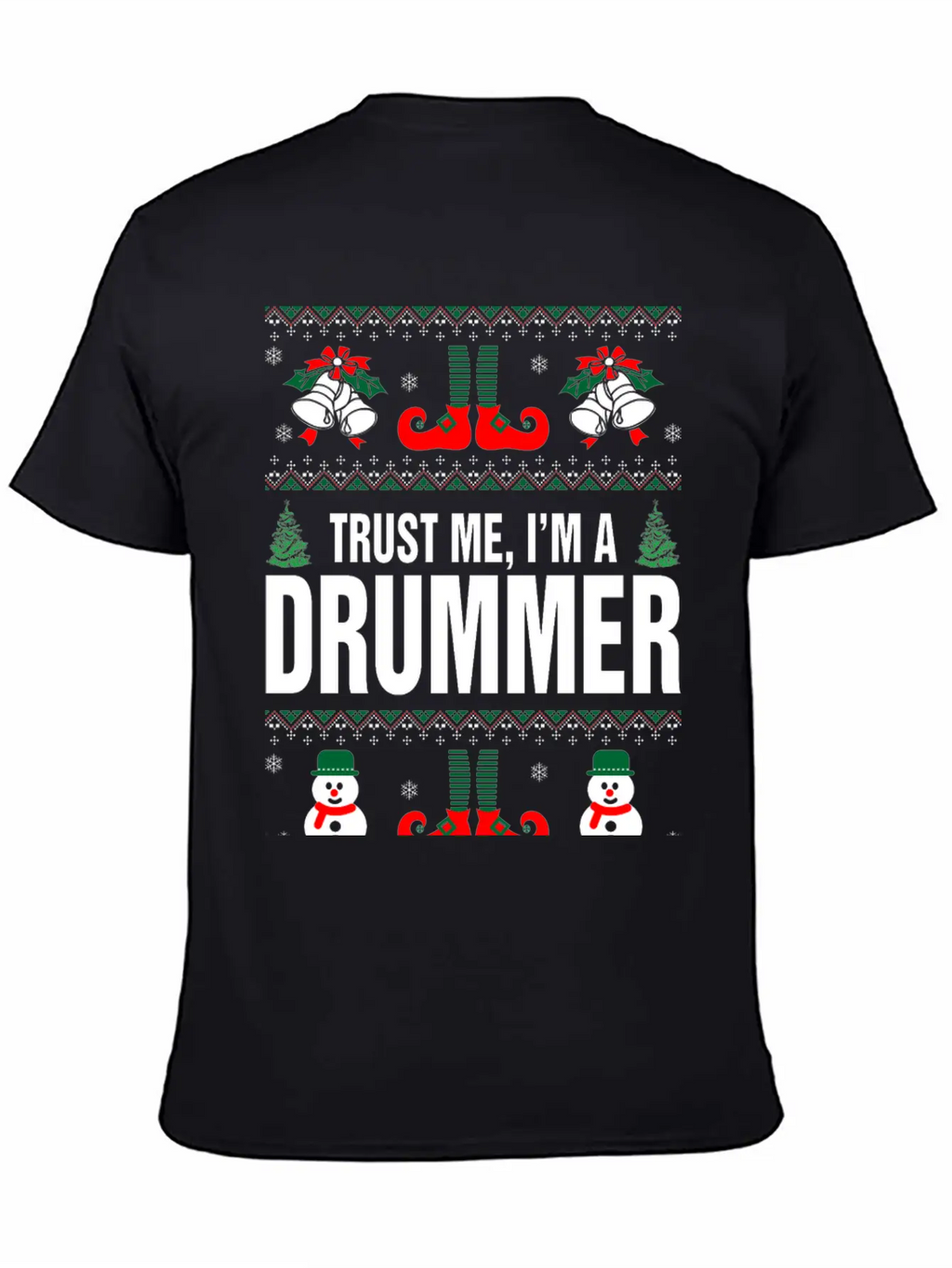 Trust Me, I'M A Drummer Stylish Everyday T-Shirt – Unisex Basic Cotton Tee