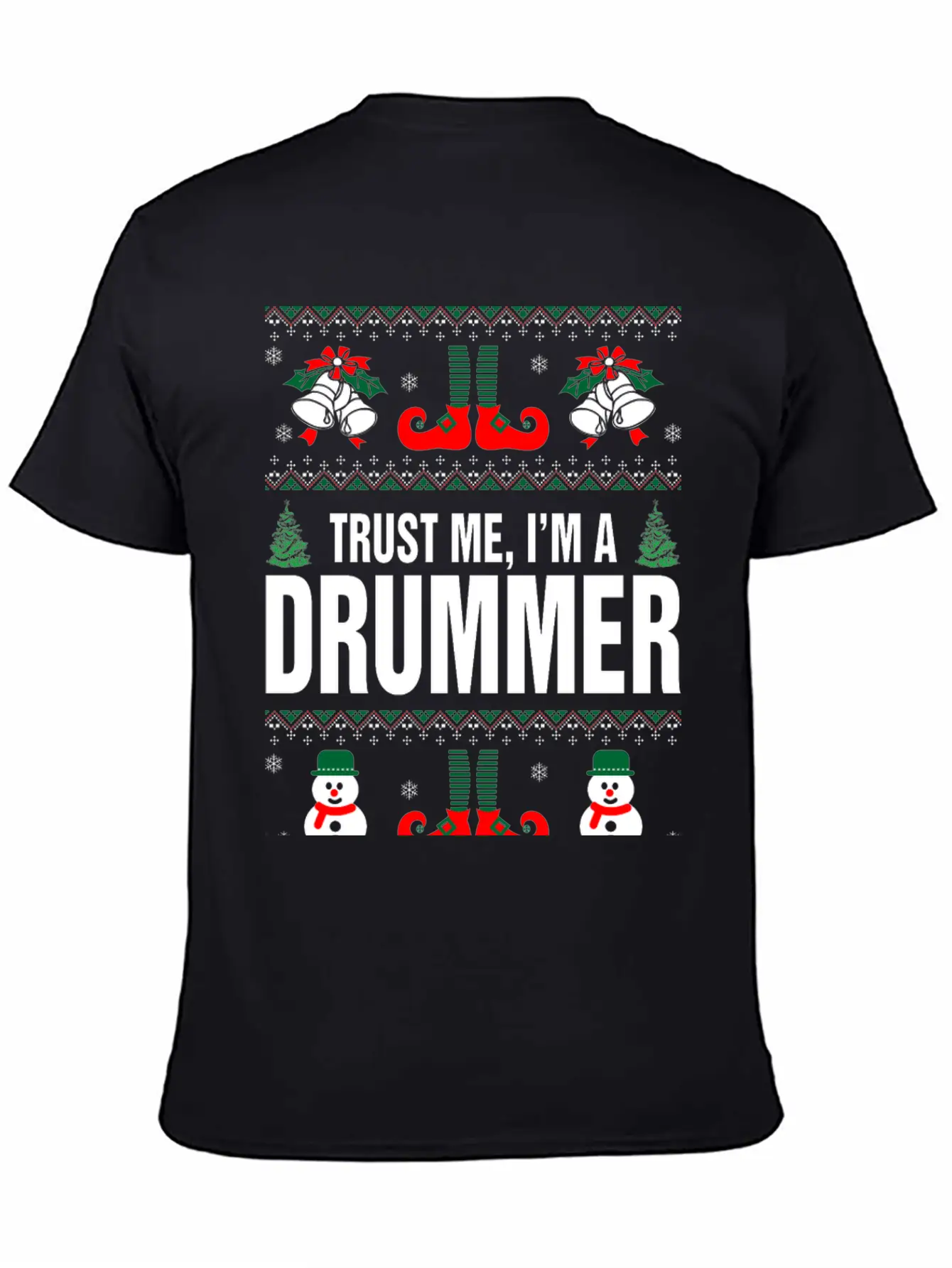 Trust Me, I'M A Drummer Stylish Everyday T-Shirt – Unisex Basic Cotton Tee