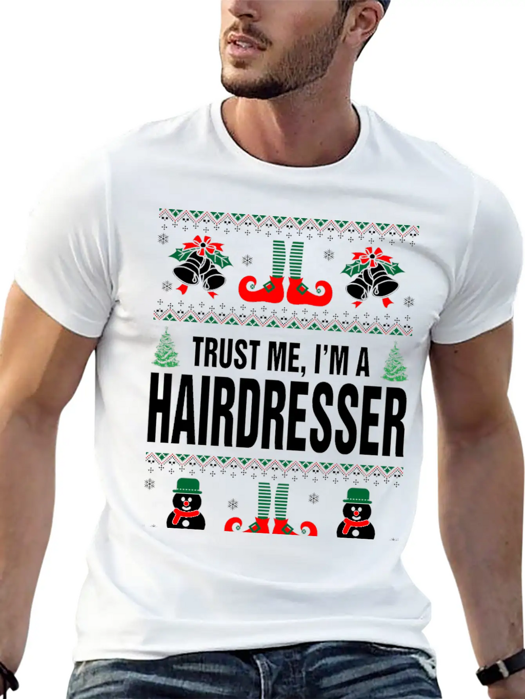 Trust Me, I'M A Hairdresser Basic Graphic T-Shirt – Daily Comfort In Soft Cotton