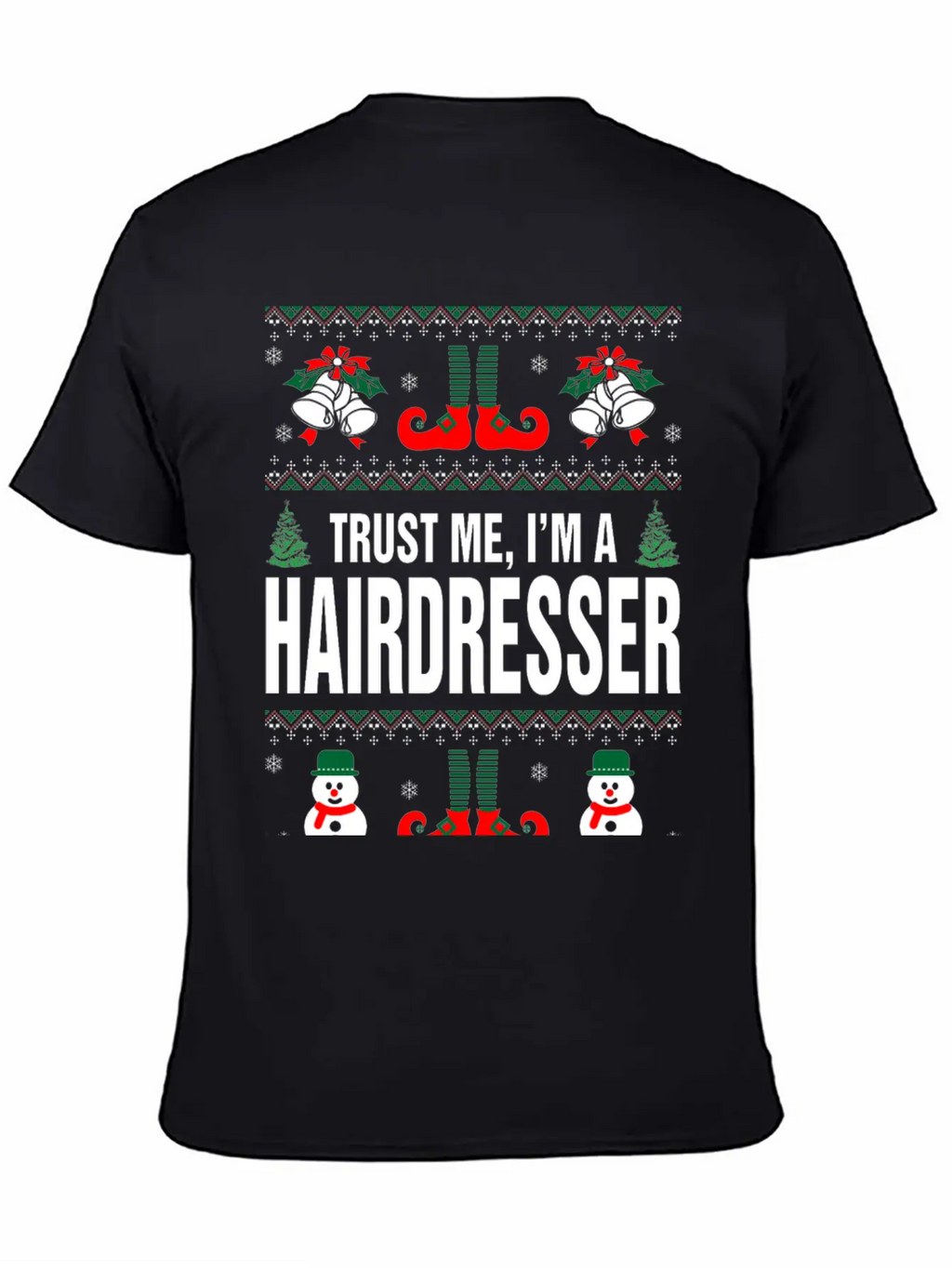 Trust Me, I'M A Hairdresser Basic Graphic T-Shirt – Daily Comfort In Soft Cotton