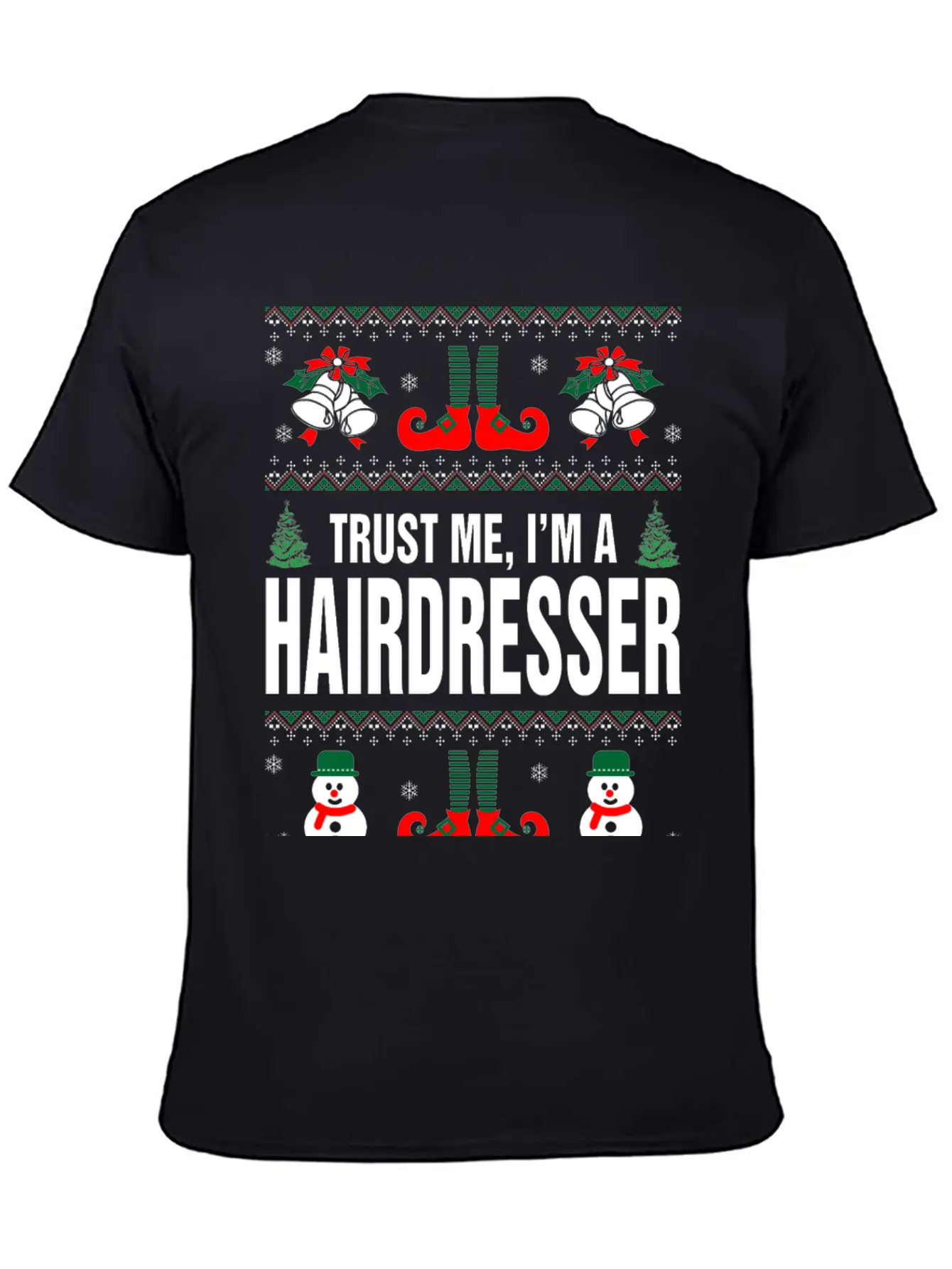 Trust Me, I'M A Hairdresser Basic Graphic T-Shirt – Daily Comfort In Soft Cotton