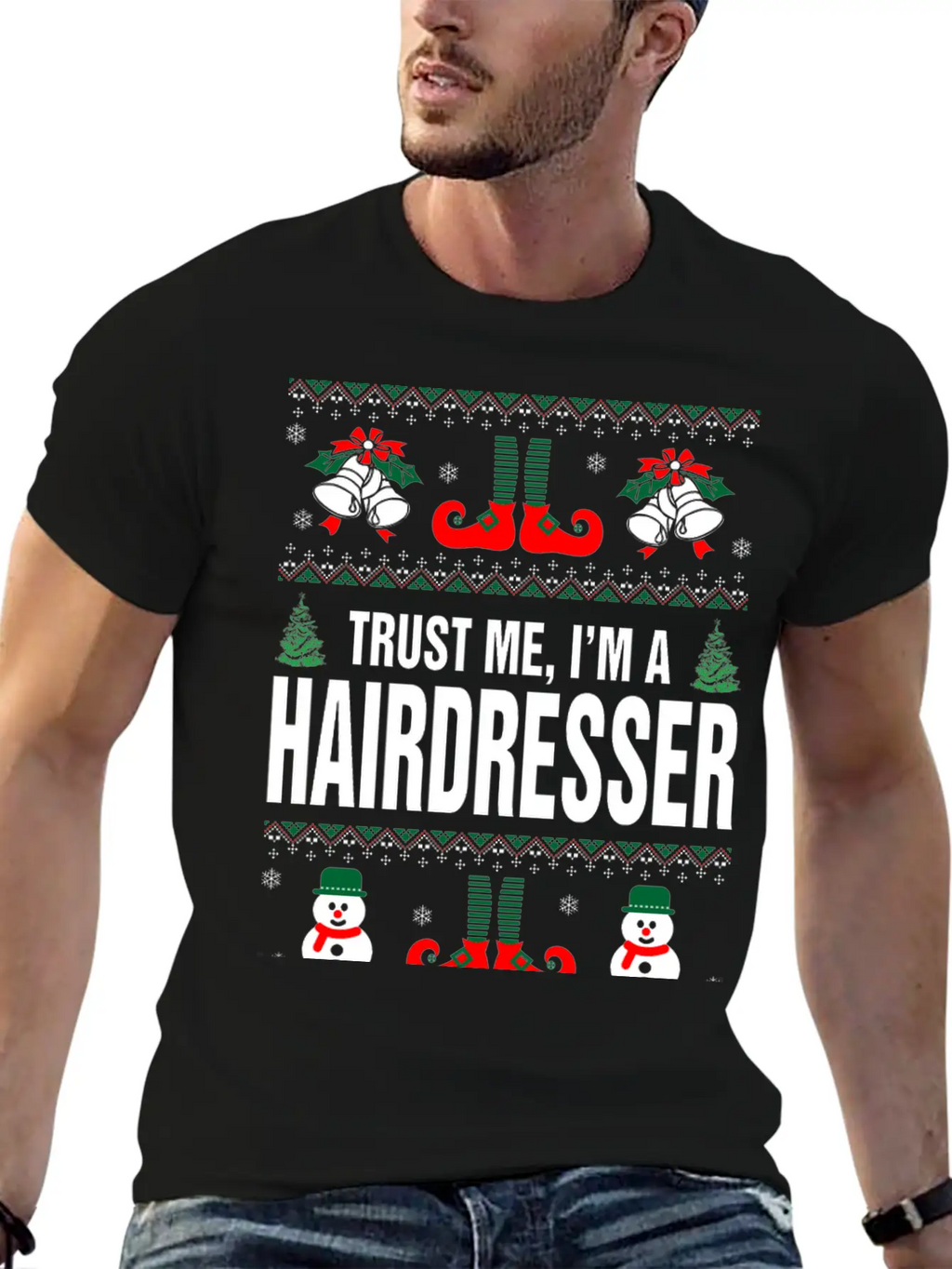 Trust Me, I'M A Hairdresser Basic Graphic T-Shirt – Daily Comfort In Soft Cotton