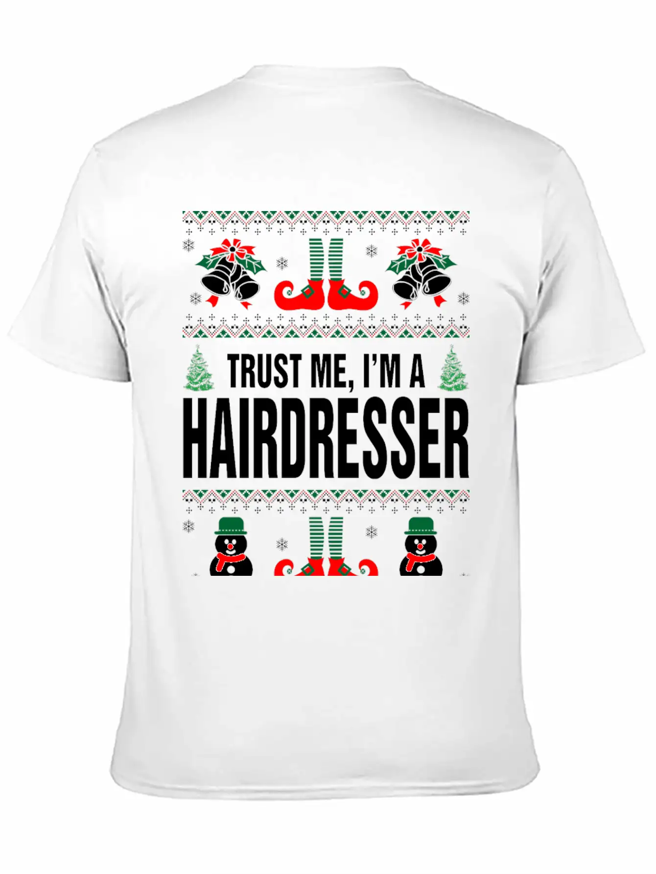 Trust Me, I'M A Hairdresser Basic Graphic T-Shirt – Daily Comfort In Soft Cotton