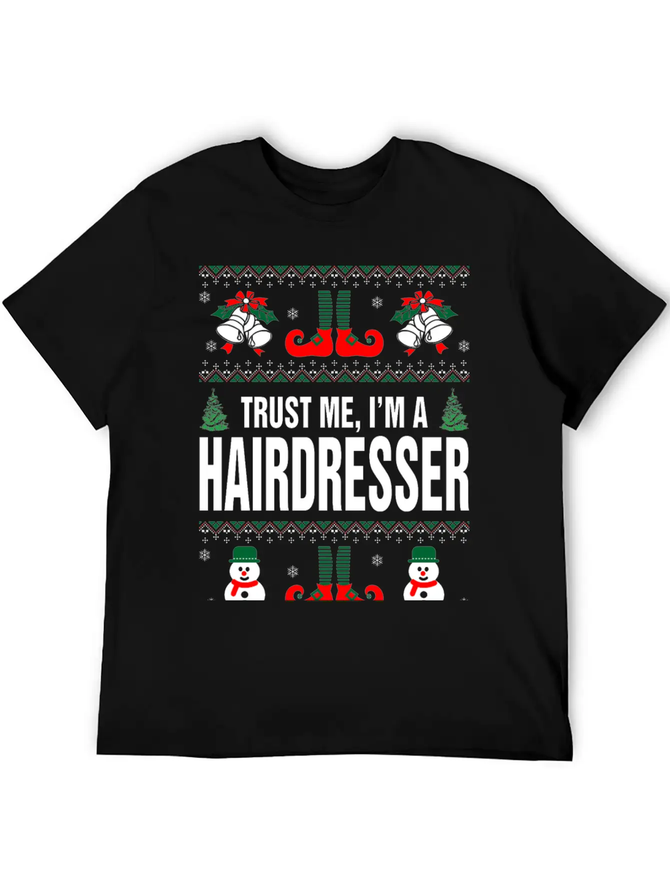 Trust Me, I'M A Hairdresser Basic Graphic T-Shirt – Daily Comfort In Soft Cotton