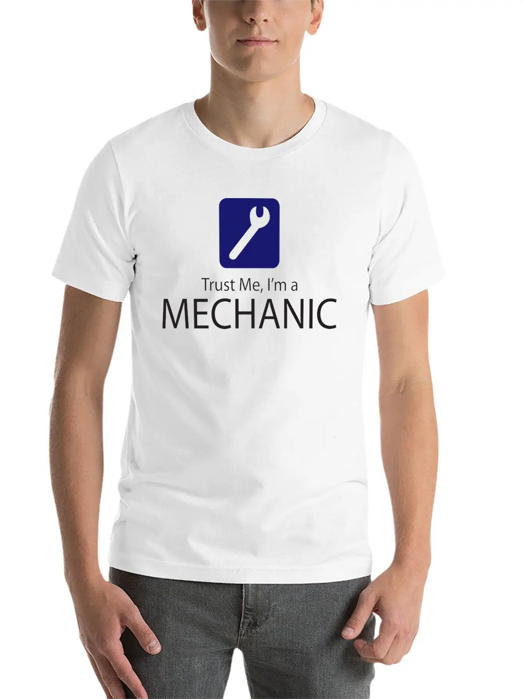 Trust Me, I'm A Mechanic Basic Graphic T-Shirt – Daily Comfort In Soft Cotton