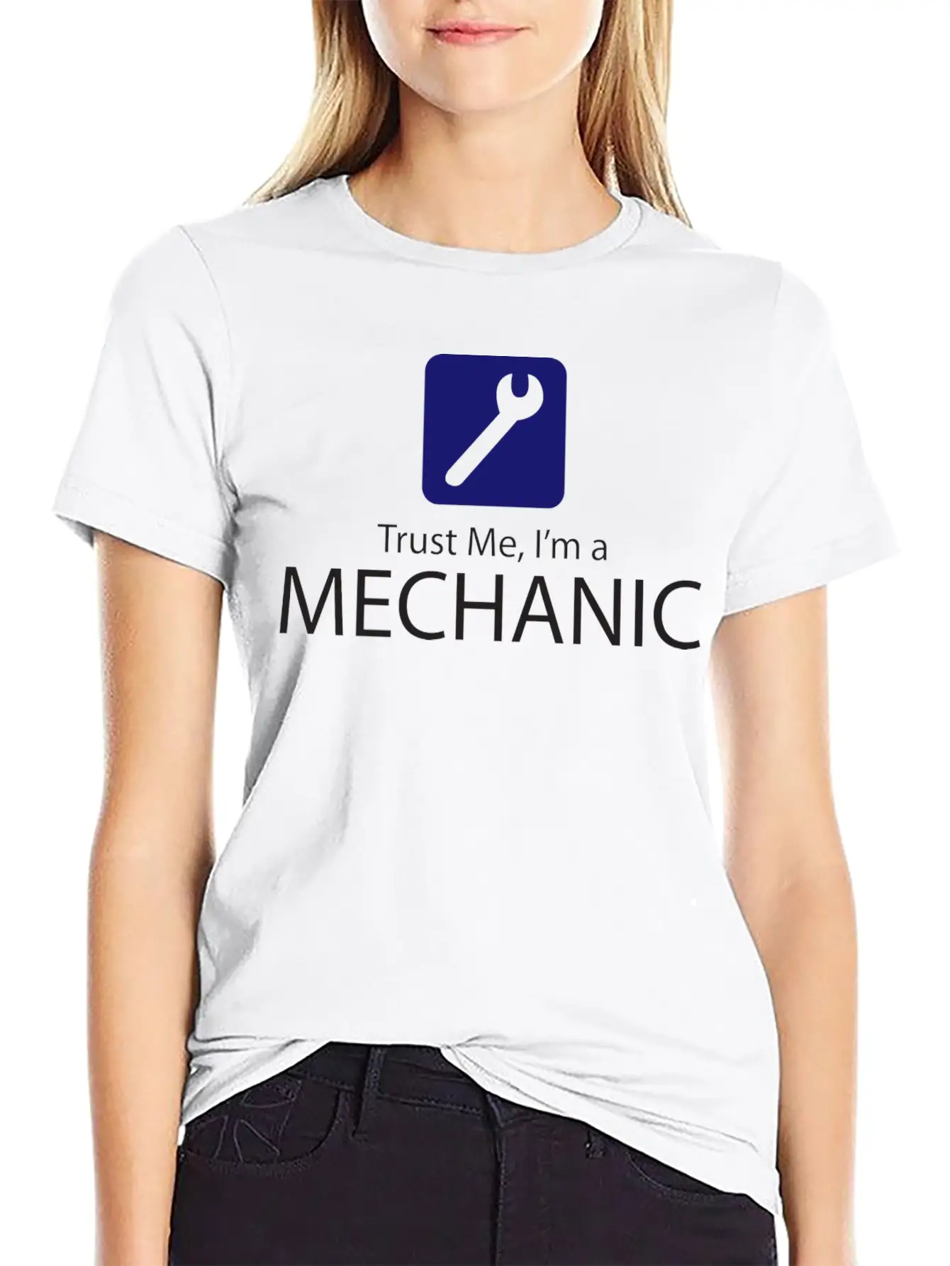 Trust Me, I'm A Mechanic Basic Graphic T-Shirt – Daily Comfort In Soft Cotton