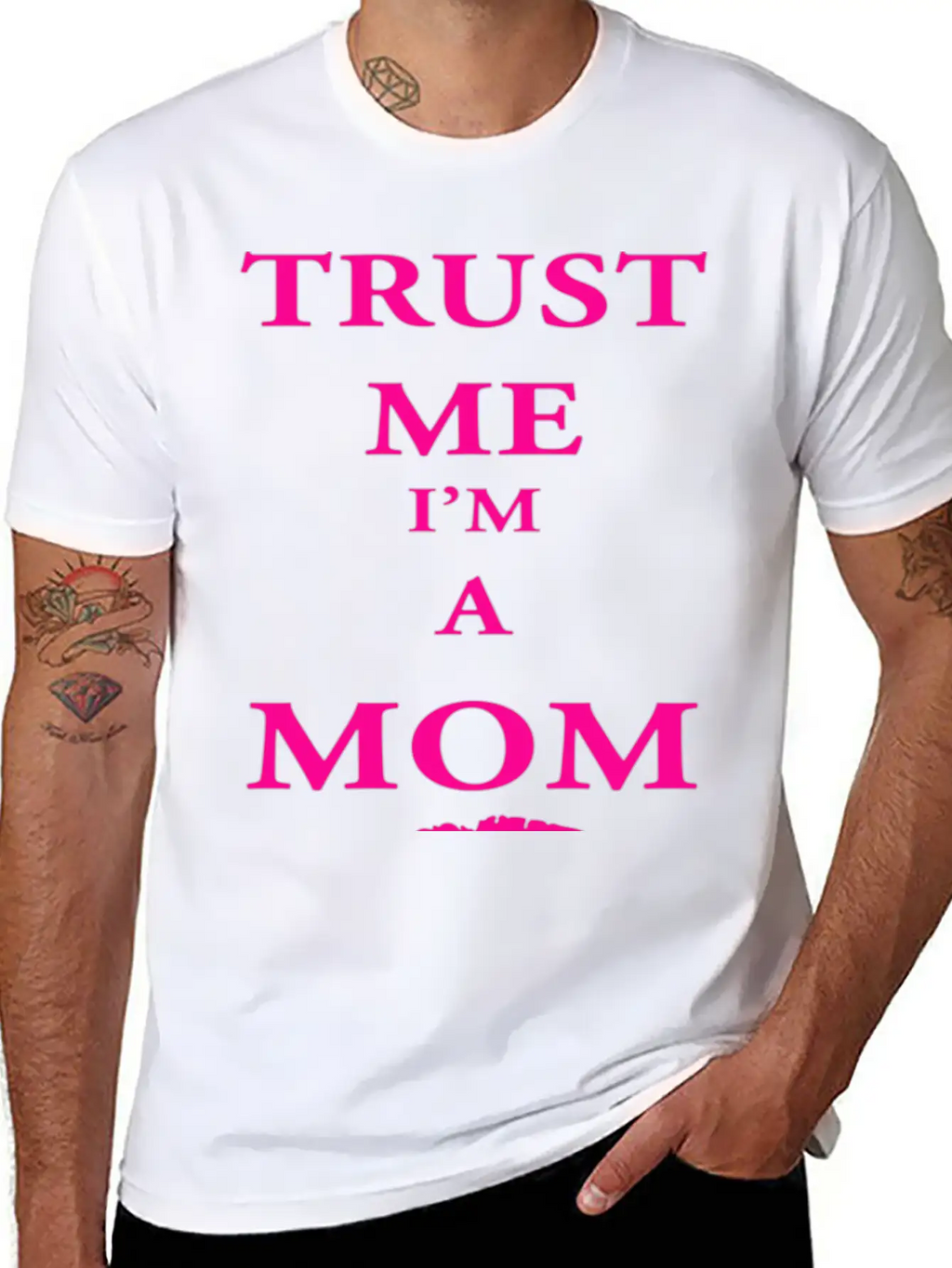 Trust Me I'm A Mom Breathable Soft Cotton T-Shirt – Timeless Casual Look