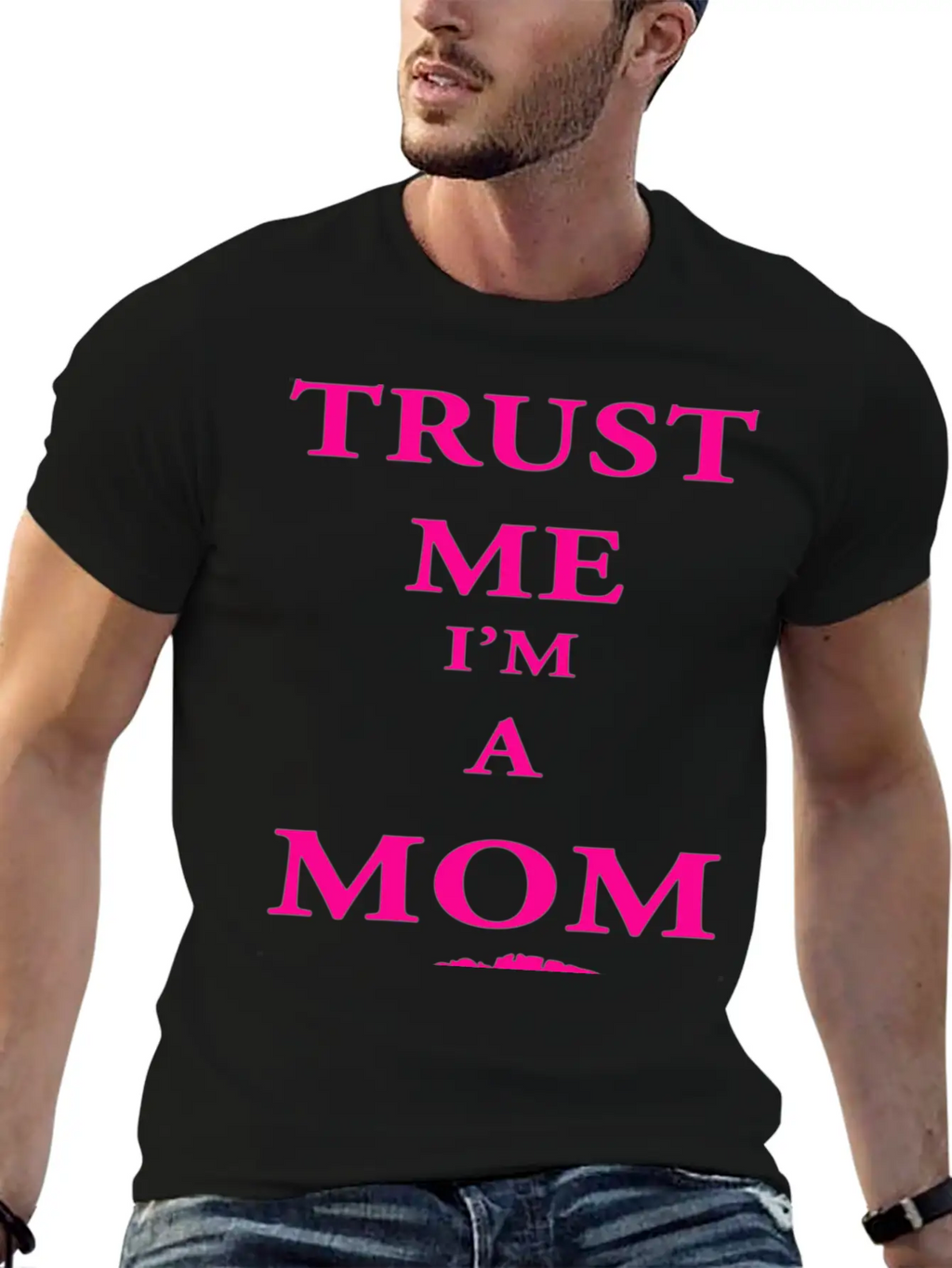 Trust Me I'm A Mom Breathable Soft Cotton T-Shirt – Timeless Casual Look