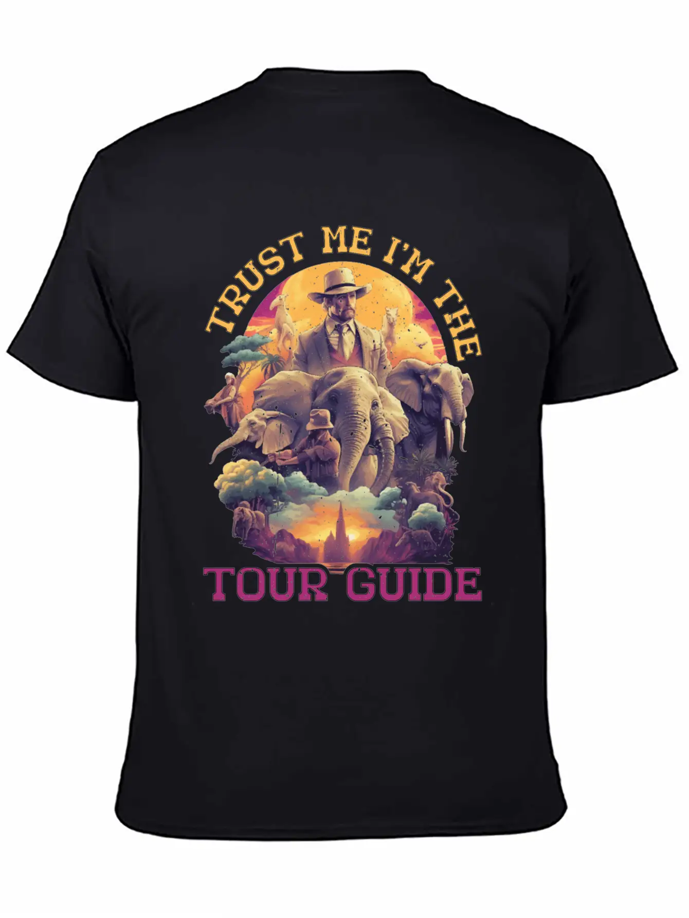 Trust Me I'm The Tour Guide 5 Stylish Everyday T-Shirt – Unisex Basic Cotton Tee