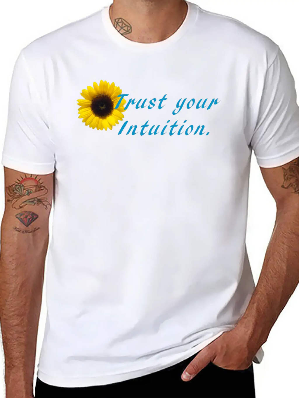 Trust Your Intuition Stylish Everyday T-Shirt – Unisex Basic Cotton Tee