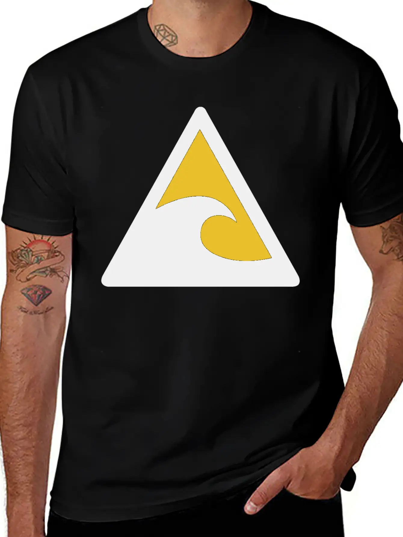 Tsunami Warning Essential Cotton Tee For Daily Outfits – Unisex Style