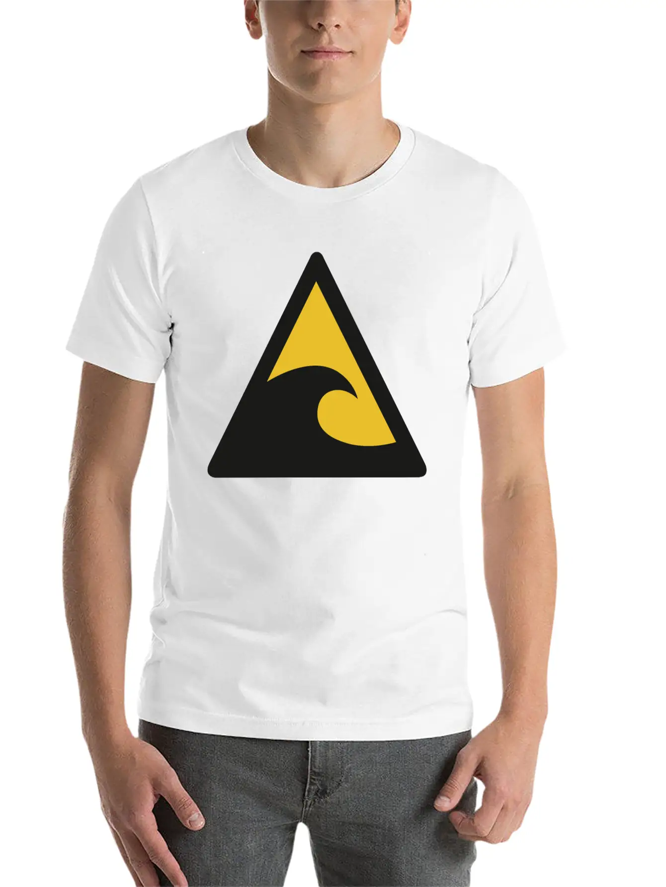 Tsunami Warning Essential Cotton Tee For Daily Outfits – Unisex Style