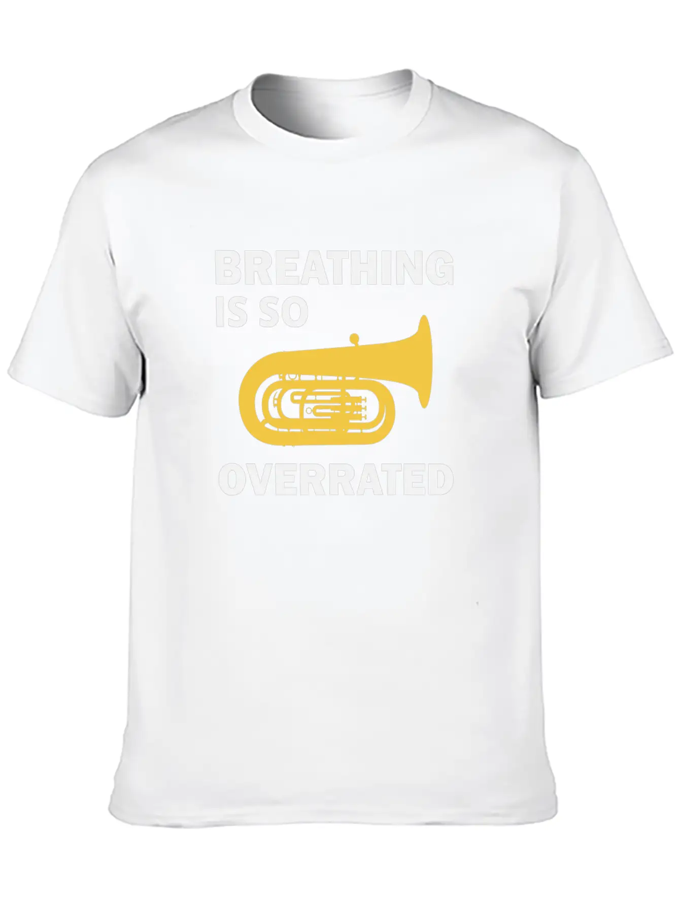 Tuba Marching Band Player Musical Instrument Funny Classic Cotton Tee – Unisex Comfort For Any Season