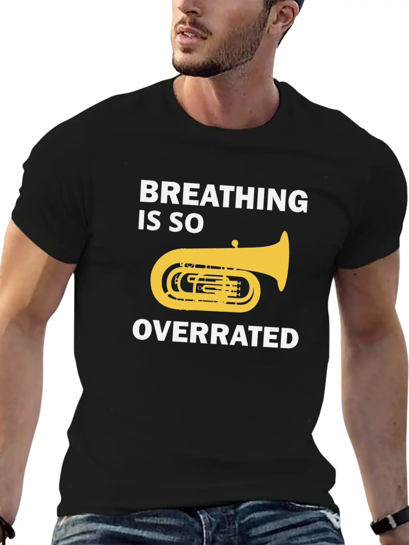 Tuba Marching Band Player Musical Instrument Funny Classic Cotton Tee – Unisex Comfort For Any Season