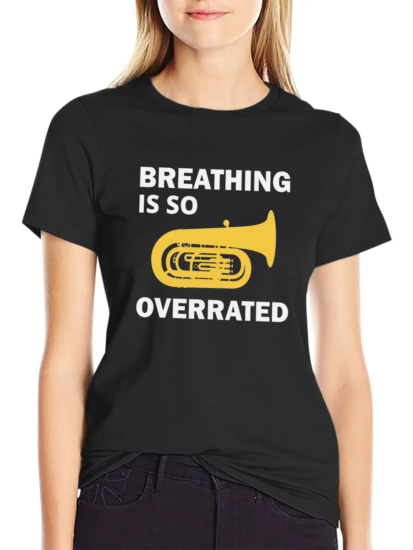 Tuba Marching Band Player Musical Instrument Funny Classic Cotton Tee – Unisex Comfort For Any Season