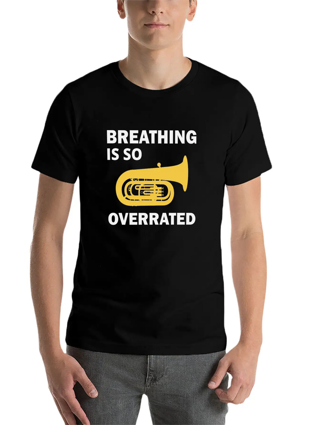 Tuba Marching Band Player Musical Instrument Funny Classic Cotton Tee – Unisex Comfort For Any Season