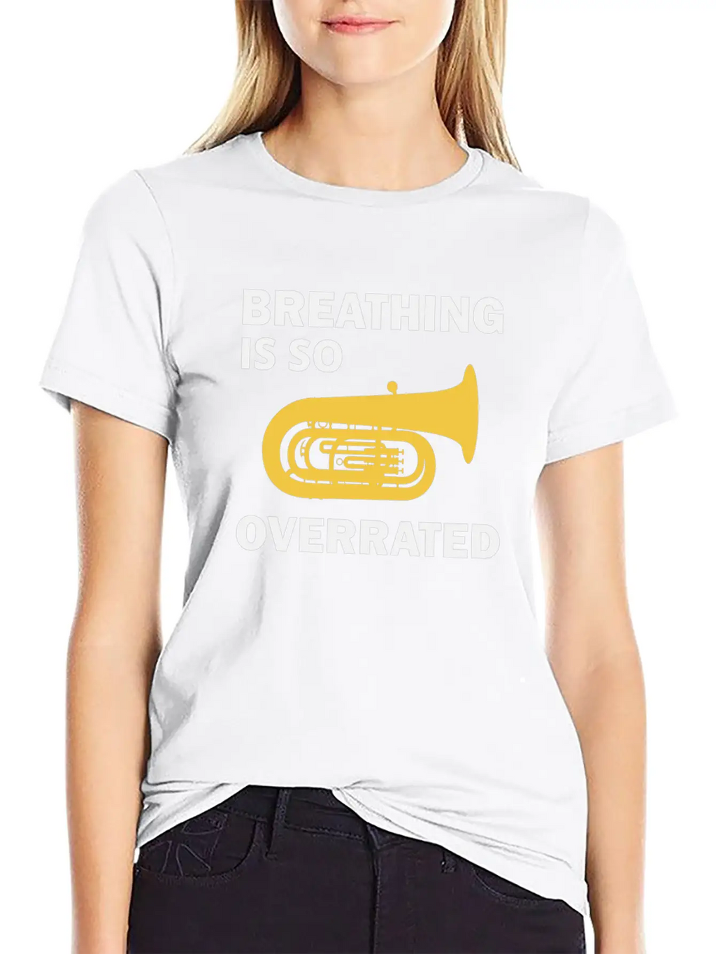 Tuba Marching Band Player Musical Instrument Funny Classic Cotton Tee – Unisex Comfort For Any Season