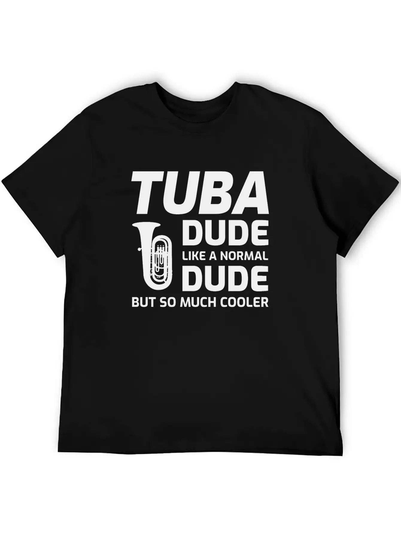 Tuba Marching Band Player Musical Instrument Relaxed Everyday Tee – Lightweight And Durable Cotton