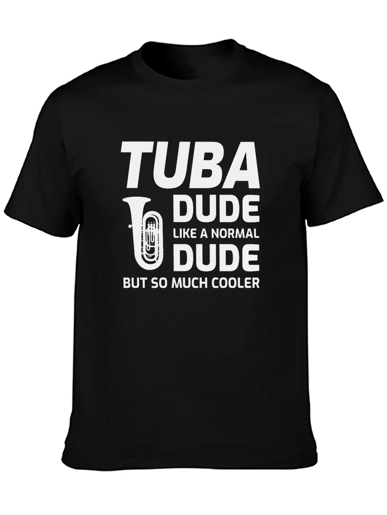Tuba Marching Band Player Musical Instrument Relaxed Everyday Tee – Lightweight And Durable Cotton