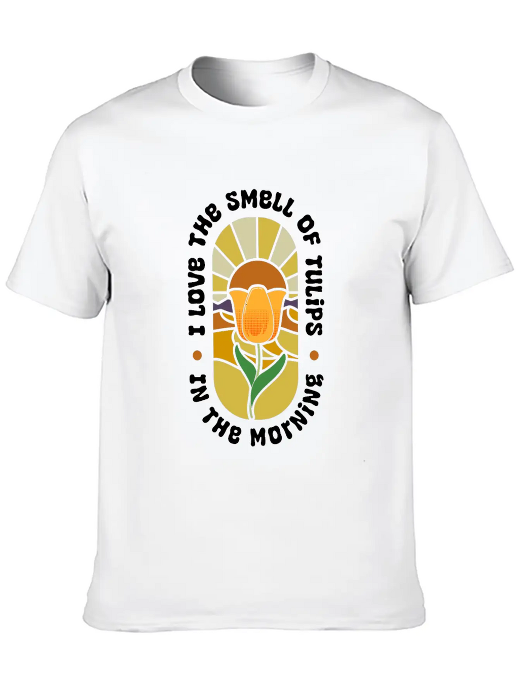 Tulip Gardening Love Classic Cotton Tee – Unisex Comfort For Any Season