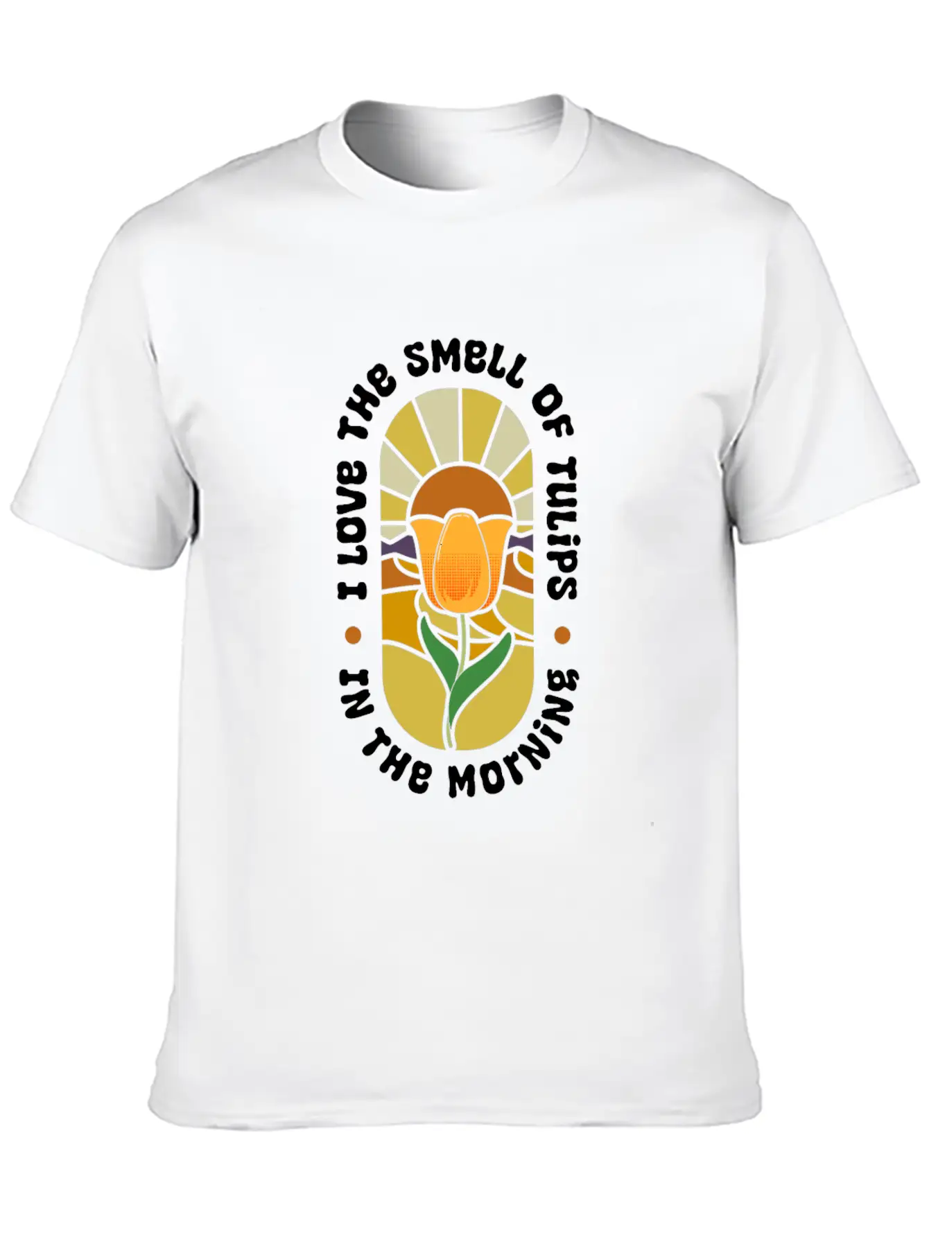 Tulip Gardening Love Classic Cotton Tee – Unisex Comfort For Any Season