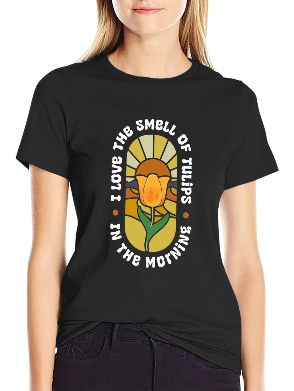 Tulip Gardening Love Classic Cotton Tee – Unisex Comfort For Any Season