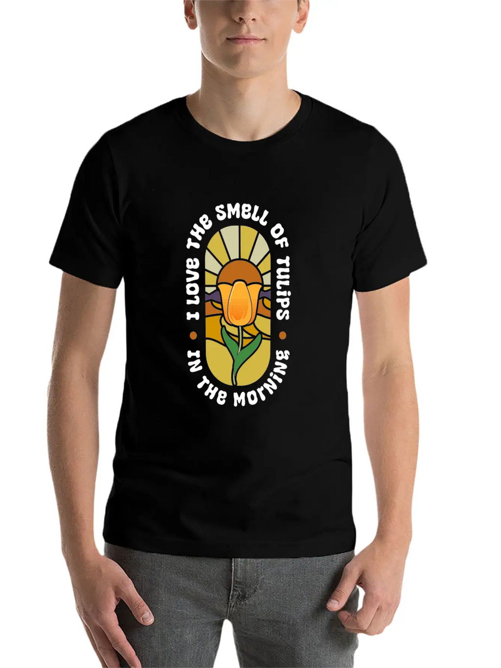 Tulip Gardening Love Classic Cotton Tee – Unisex Comfort For Any Season