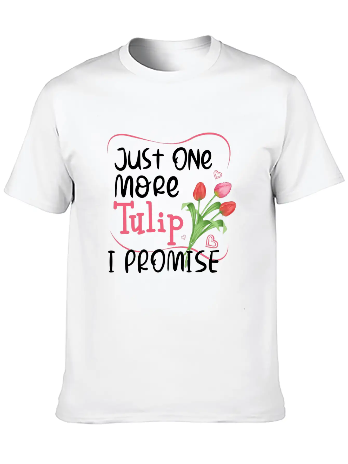 Tulips Tulip Flower Garden Gardening Gardener Relaxed Everyday Tee – Lightweight And Durable Cotton