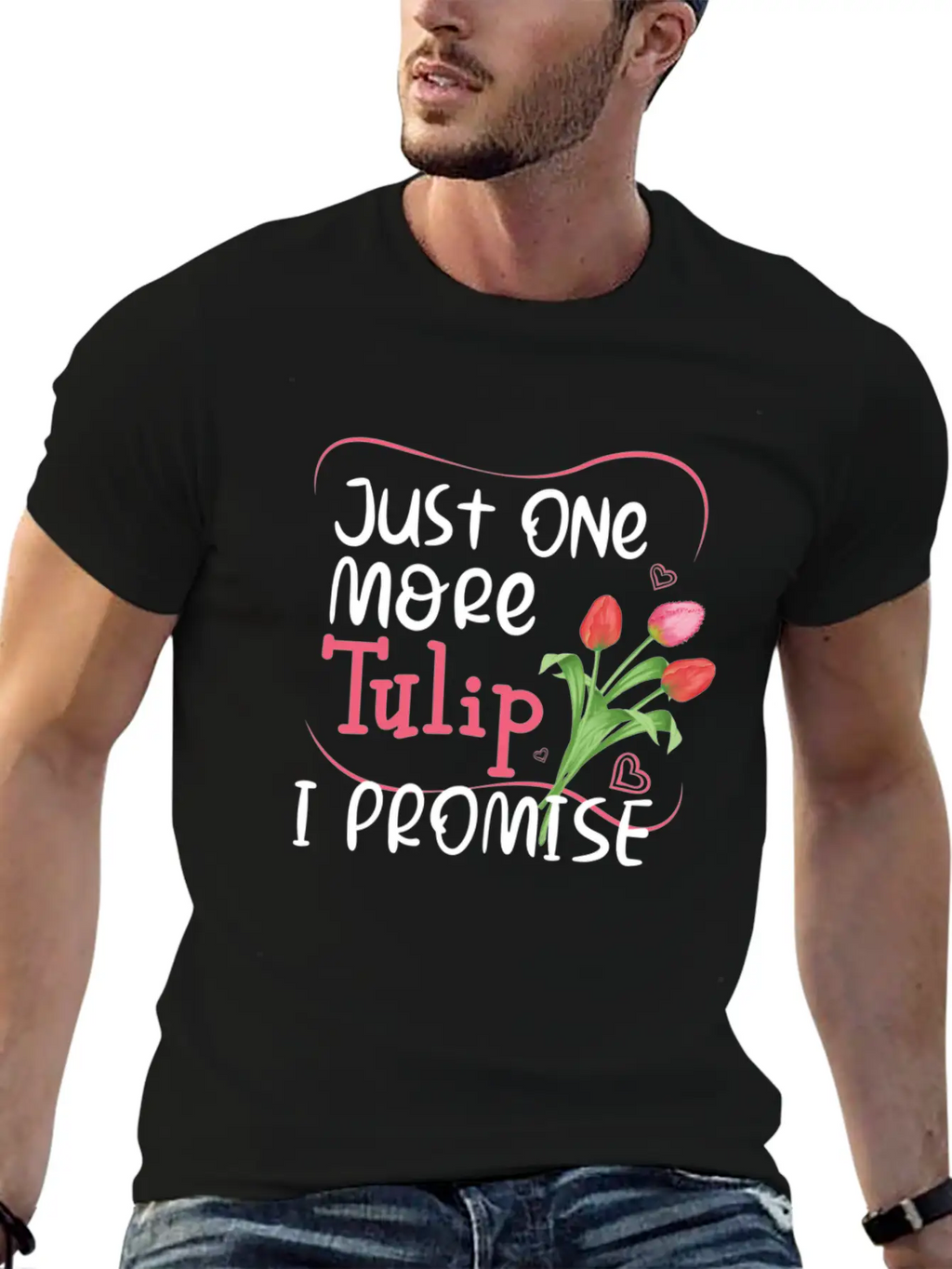 Tulips Tulip Flower Garden Gardening Gardener Relaxed Everyday Tee – Lightweight And Durable Cotton