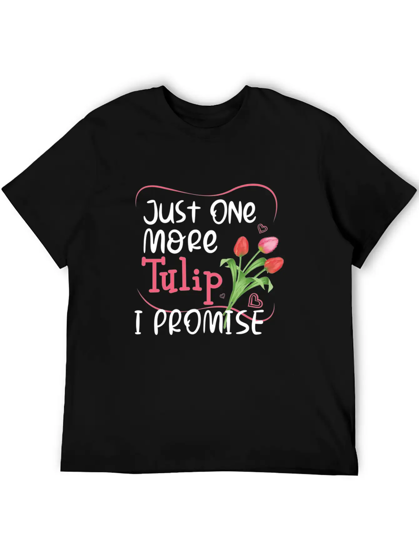 Tulips Tulip Flower Garden Gardening Gardener Relaxed Everyday Tee – Lightweight And Durable Cotton