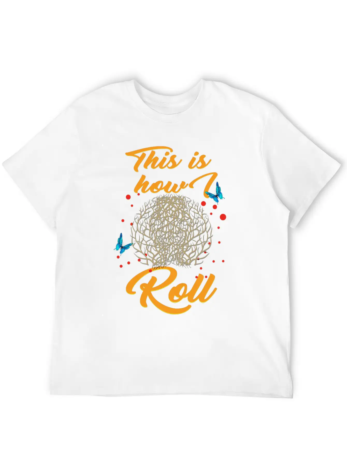 Tumbleweed Tshirt, This Is How We Roll, Desert Breathable Soft Cotton T-Shirt – Timeless Casual Look