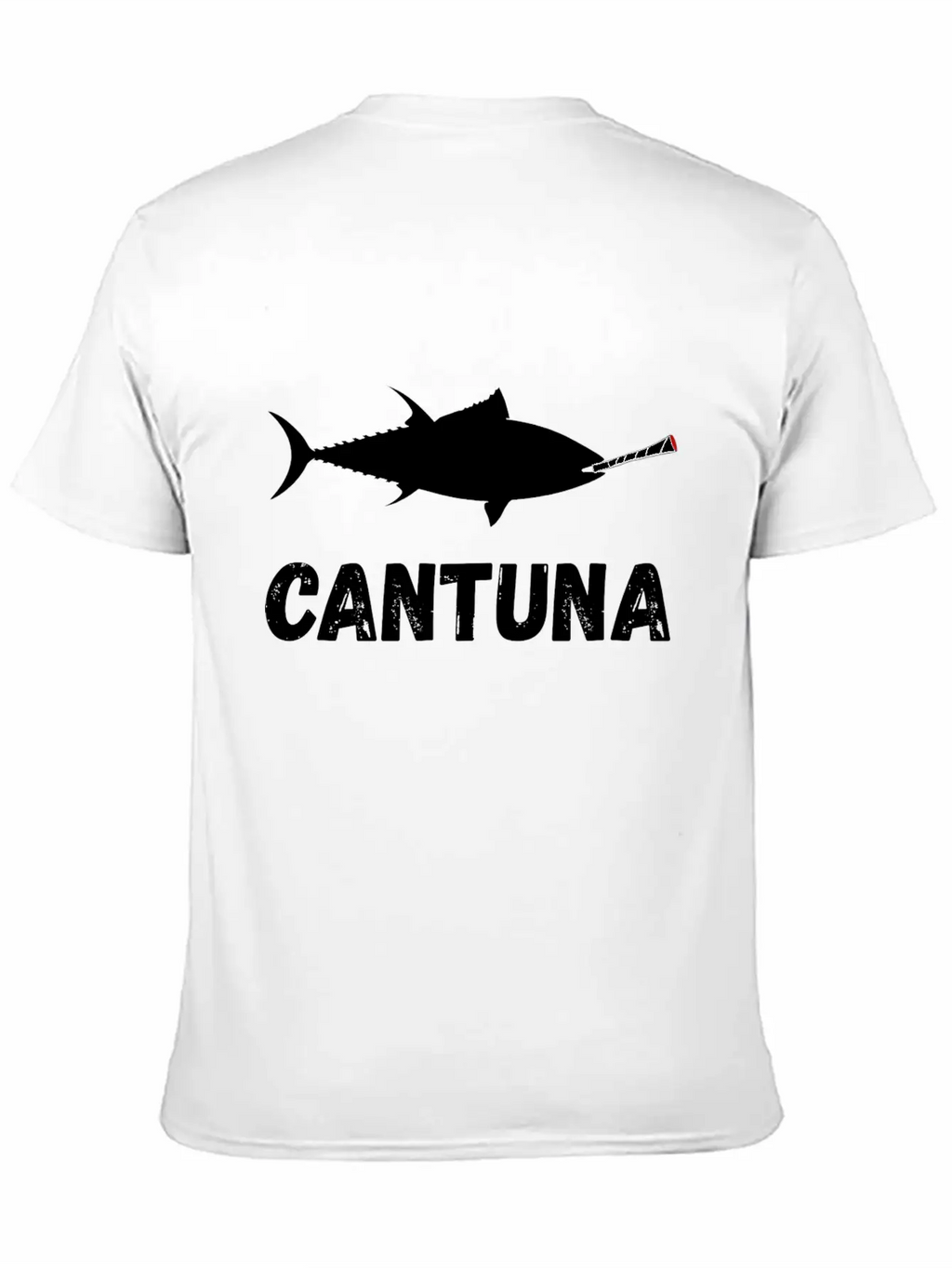 Tuna Fish Cannabis Joint Souvenir Gifts Breathable Soft Cotton T-Shirt – Timeless Casual Look