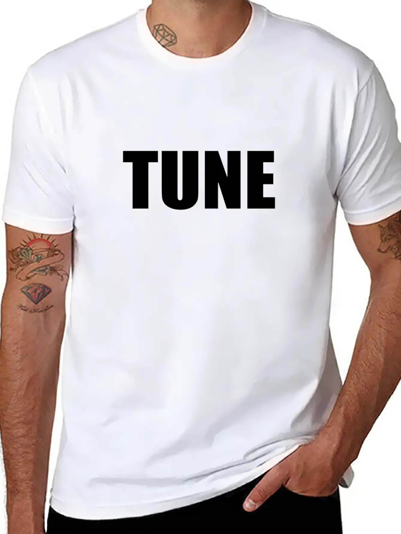 TUNE Breathable Graphic T-Shirt – Perfect For Casual Days