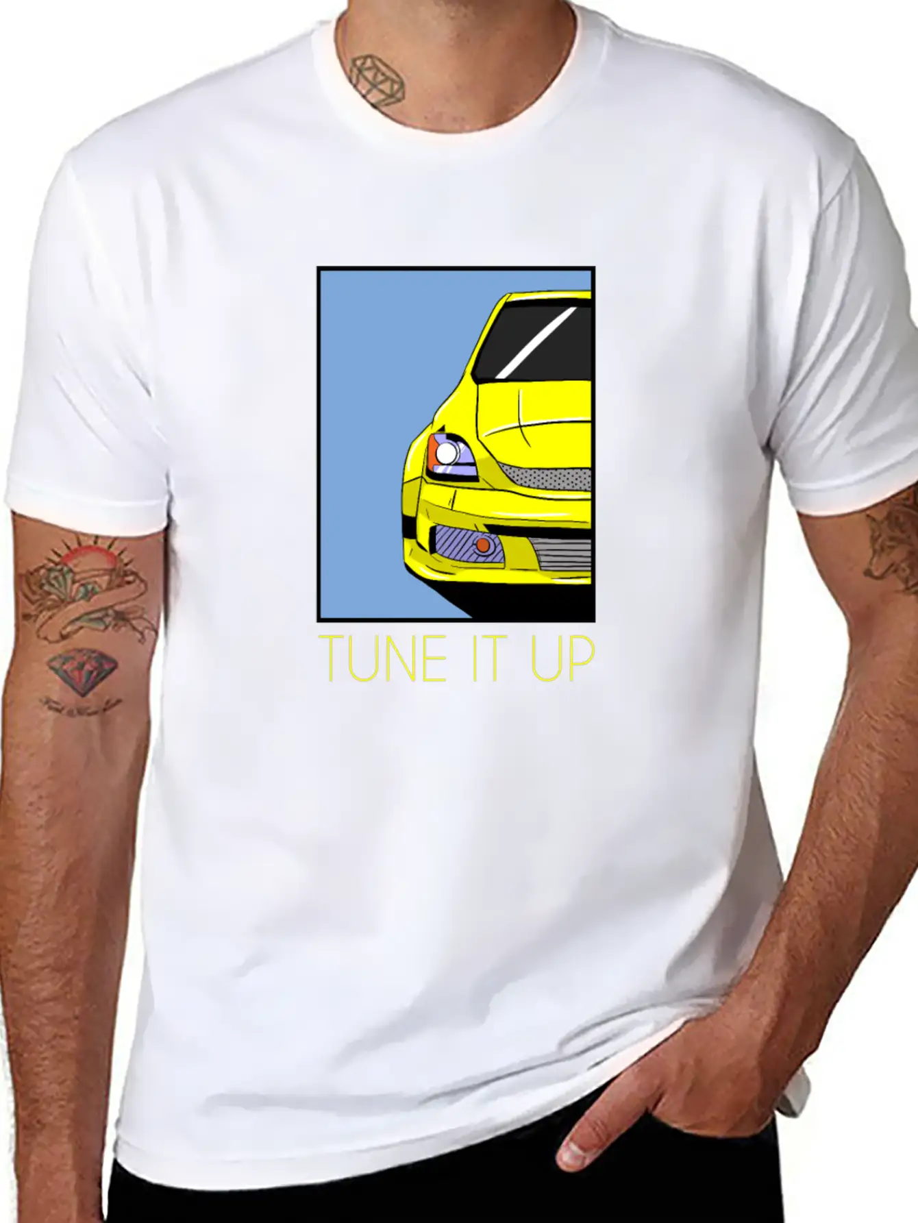 Tuning Stylish Everyday T-Shirt – Unisex Basic Cotton Tee