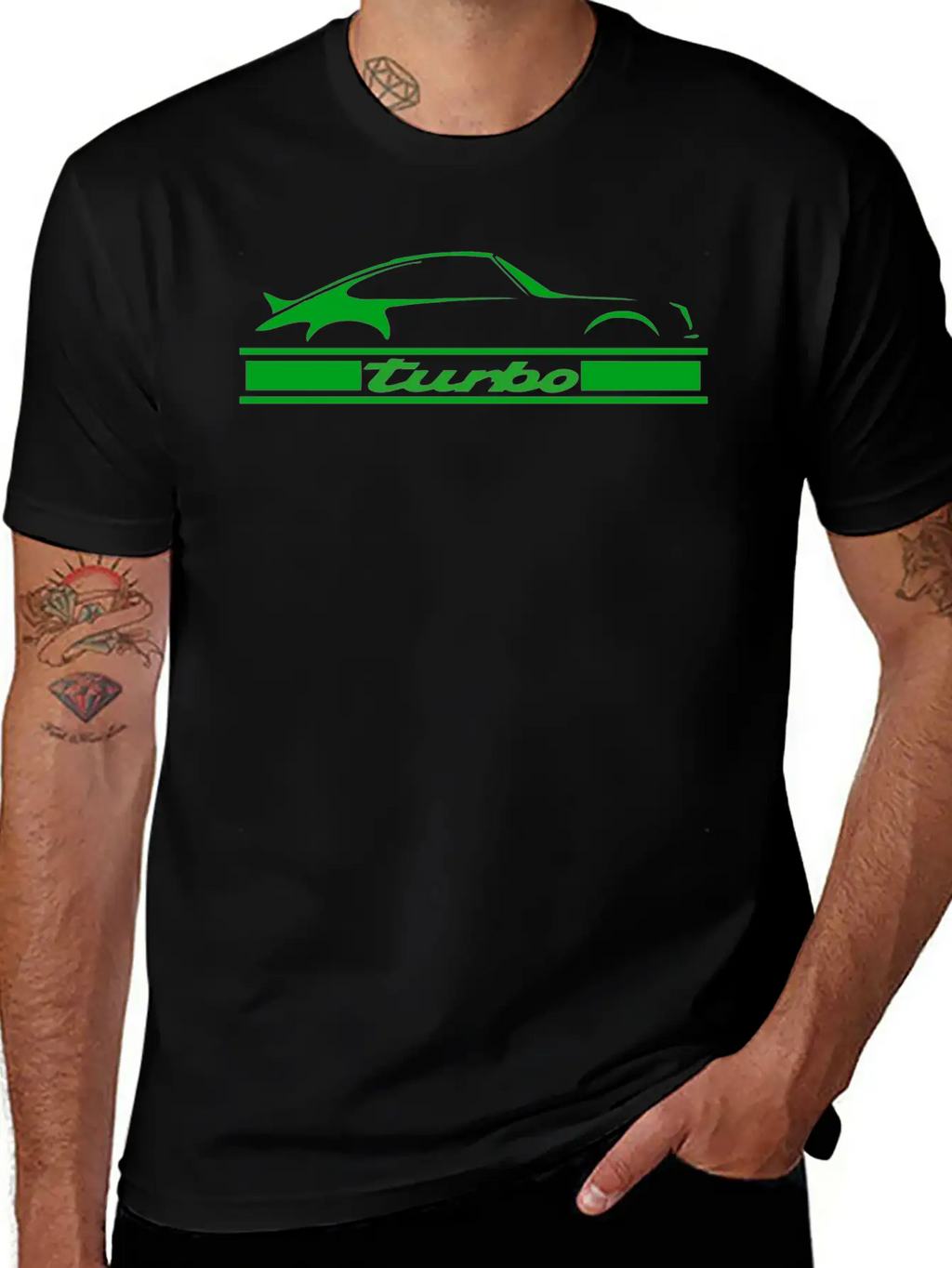 Turbo Car Unisex Casual T-Shirt – Clean Design For Daily Comfort