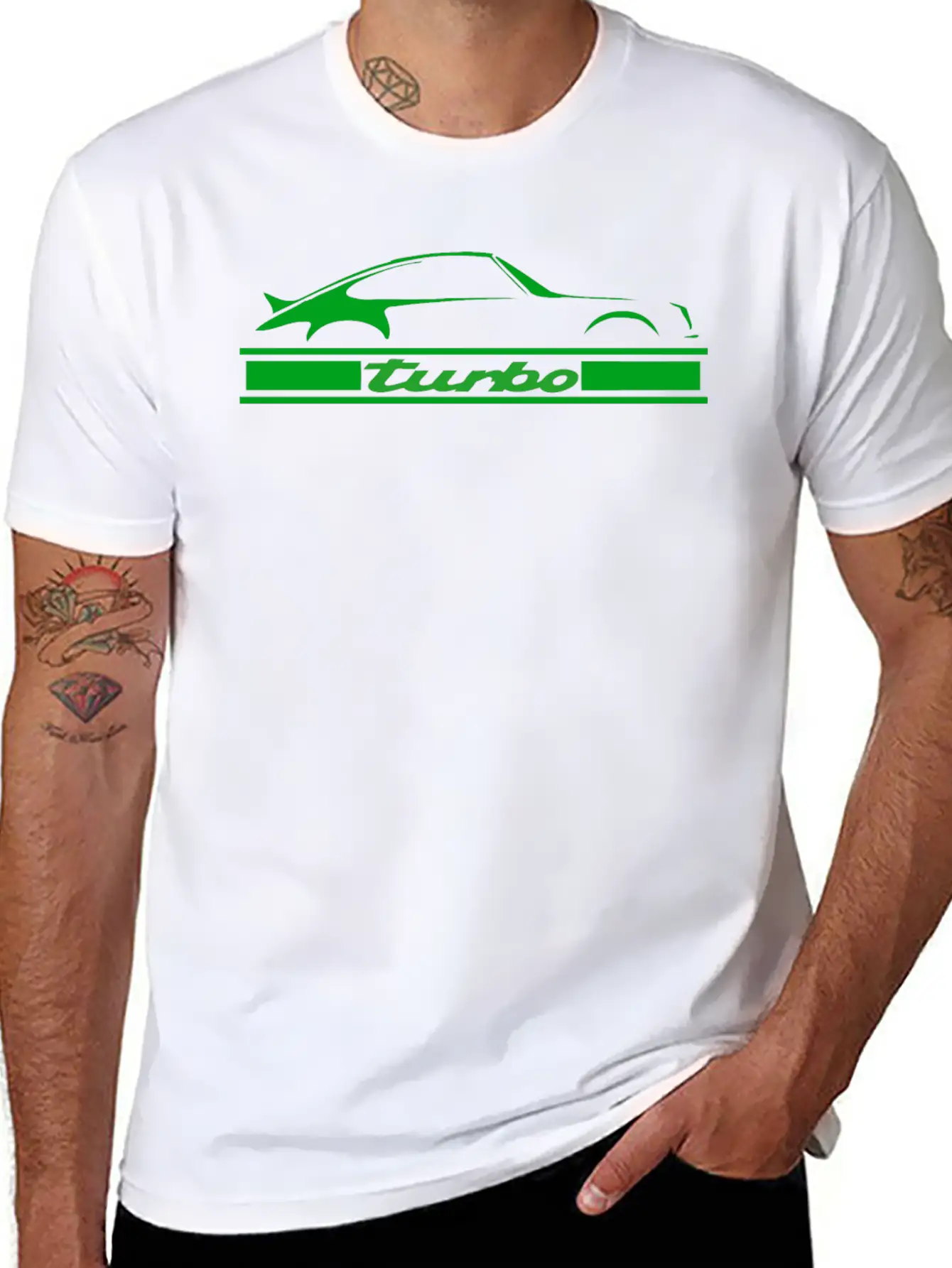 Turbo Car Unisex Casual T-Shirt – Clean Design For Daily Comfort