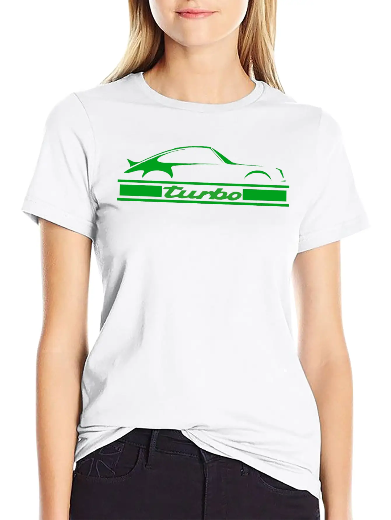 Turbo Car Unisex Casual T-Shirt – Clean Design For Daily Comfort
