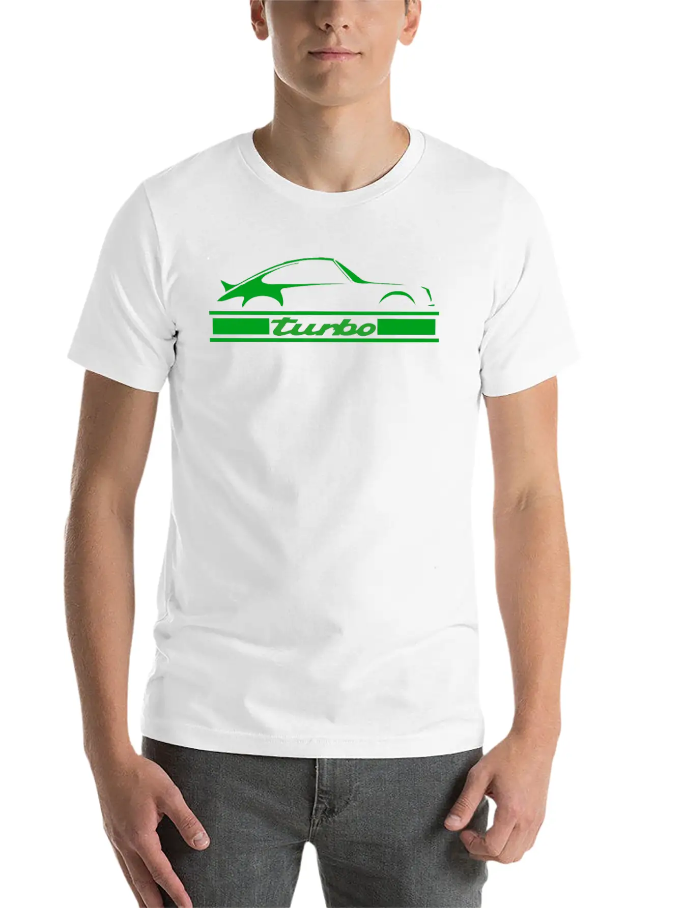 Turbo Car Unisex Casual T-Shirt – Clean Design For Daily Comfort