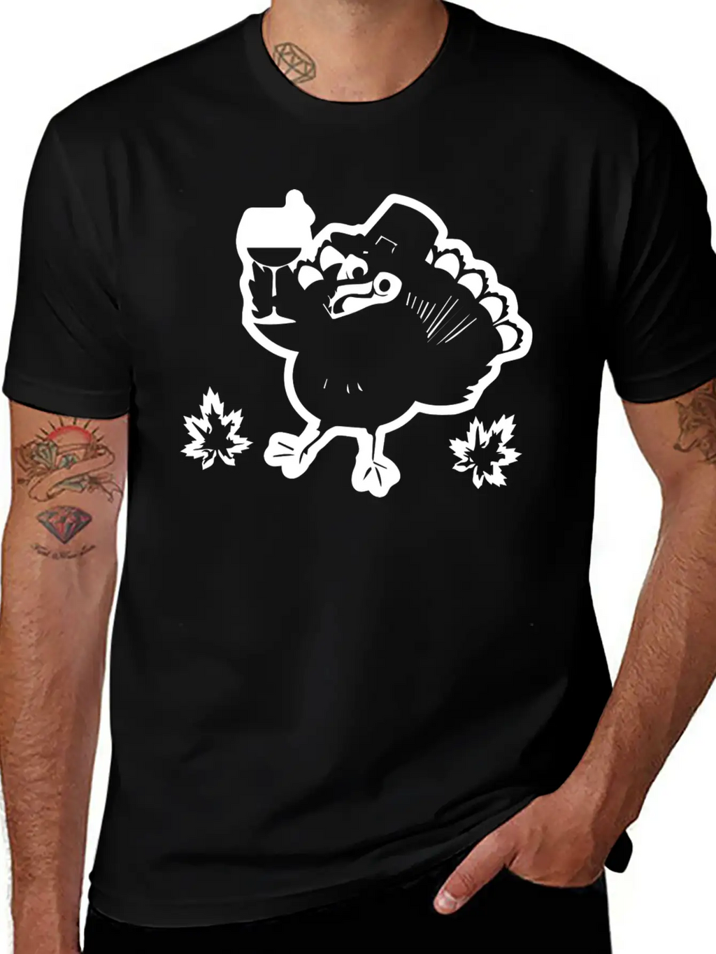 Turkey Trot I Thought You Said Drink A Lot Essential Cotton Tee For Daily Outfits – Unisex Style